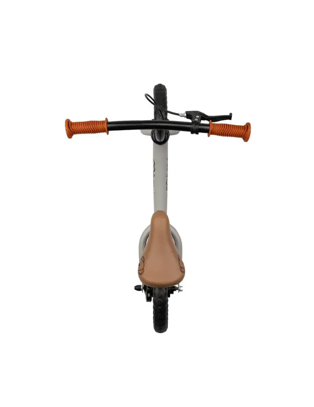 Bicicleta copii Momi Breki, echilibru, fara pedale, frana de mana, gri KID056405 — imaginea 4
