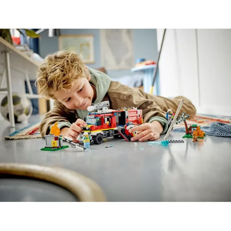 LEGO® City, masina unitatii de pompieri KID416342 — imaginea 3
