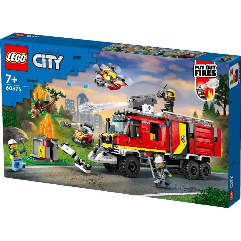 LEGO® City, masina unitatii de pompieri KID416342 — imaginea 5