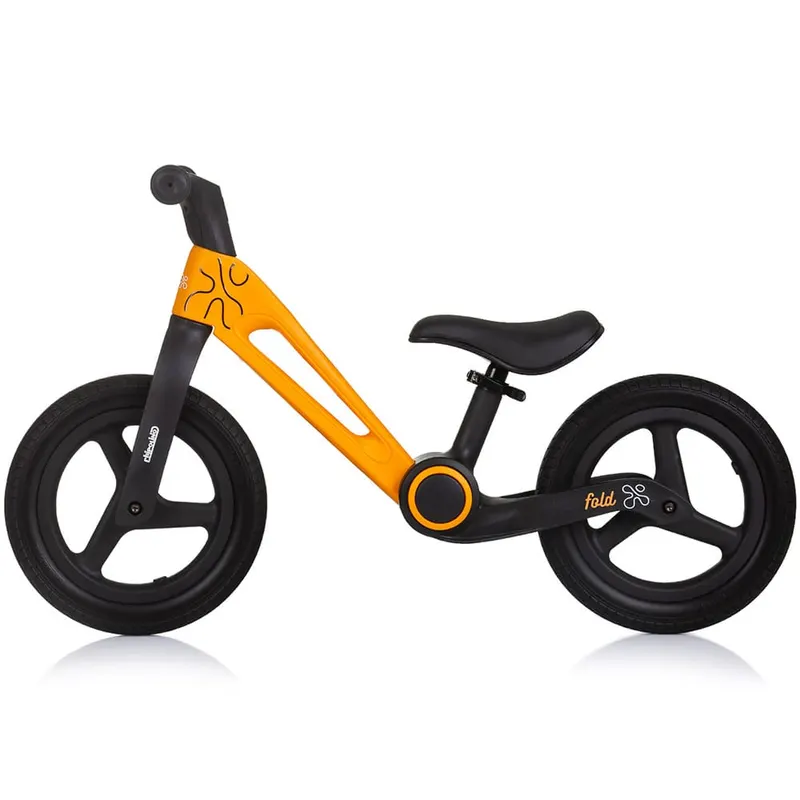 Bicicleta Chipolino Fold X, echilibru, fara pedale, portocaliu KID000521