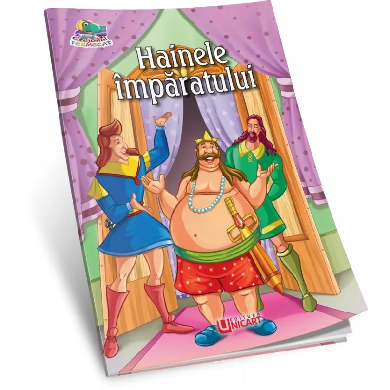 Carte de colorat E i poveE ti , Hainele Imparatului, tip A5, 16 pagini