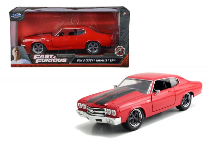 Masinuta Metalica Fast and Furious 1970 Chevy Chevelle 1:24
