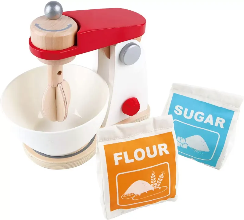 Mixer bucatarie Hape, lemn, multicolor KID019331 — imaginea 2
