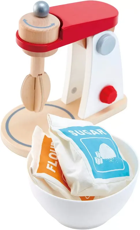 Mixer bucatarie Hape, lemn, multicolor KID019331 — imaginea 3