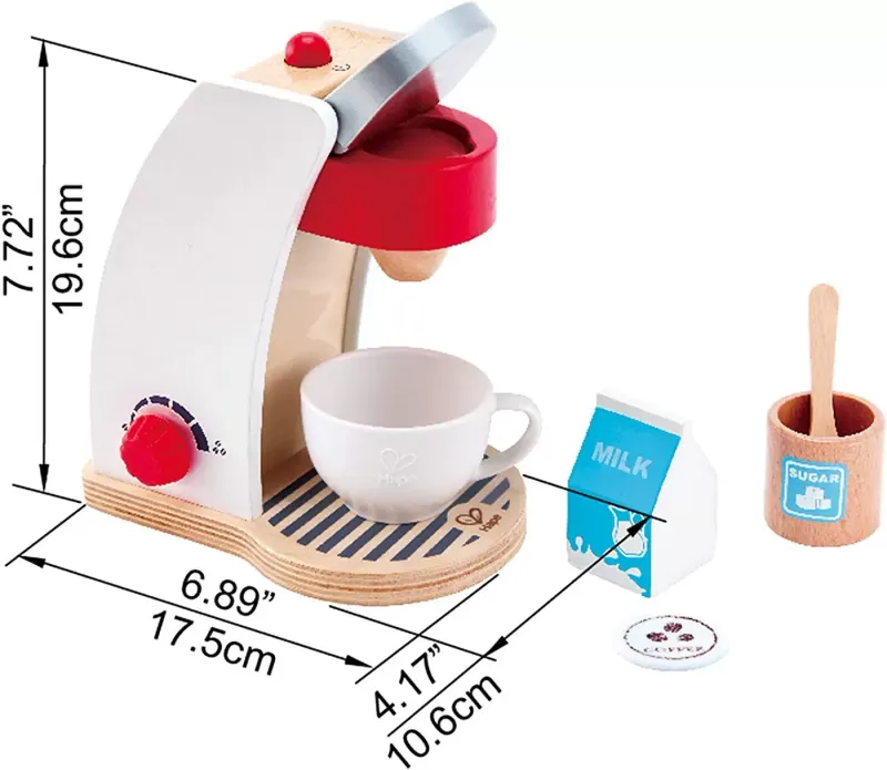 Mixer bucatarie Hape, lemn, multicolor KID019331 — imaginea 5