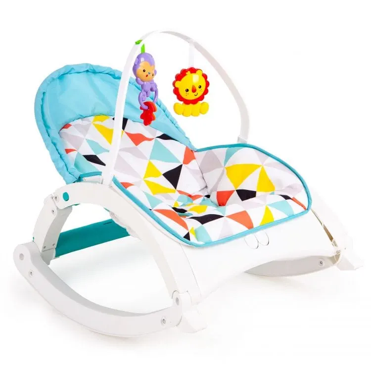 Balansoar Ecotoys, vibrati, multicolor KID060758 — imaginea 2