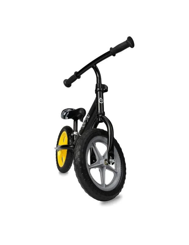 Bicicleta copii Momi Fleet, echilibru, fara pedale, negru KID710979 — imaginea 3