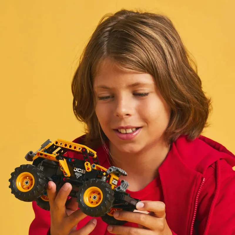 LEGO® Technic, Monster Jam, Digatron Pull-Back motor cu arc KID816227 — imaginea 3