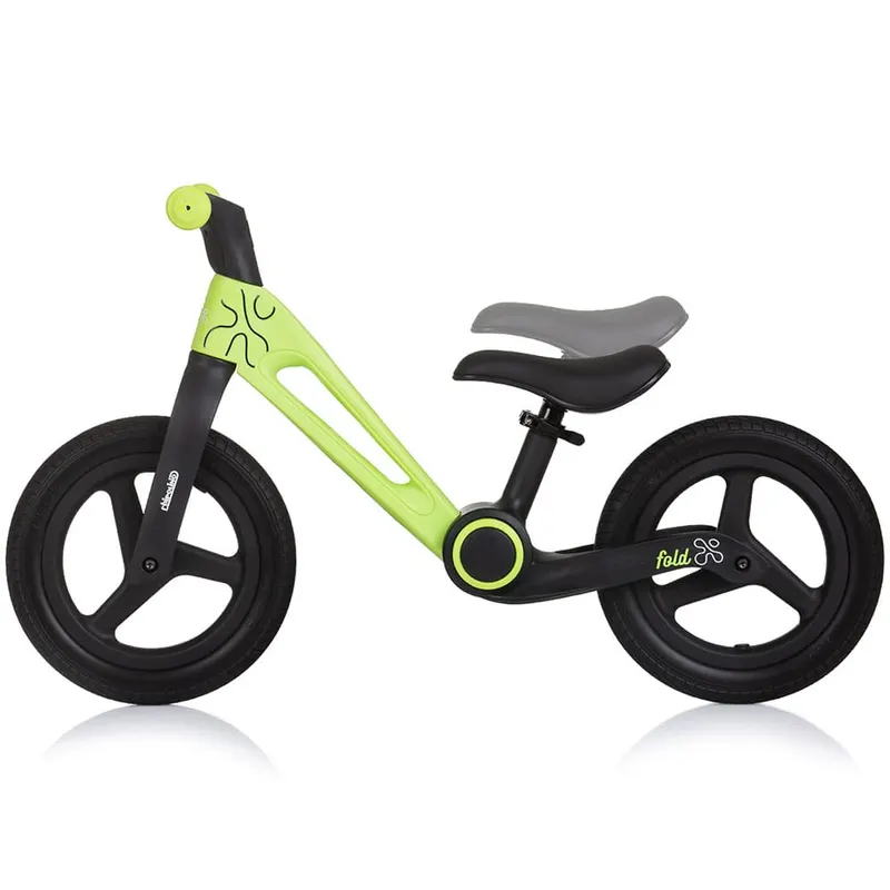 Bicicleta Chipolino Fold X, echilibru, fara pedale, verde KID000514 — imaginea 3