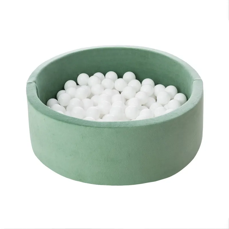 Piscină cu bile, Catifea Mint, 200 de bile, Mint Velvet — imaginea 2