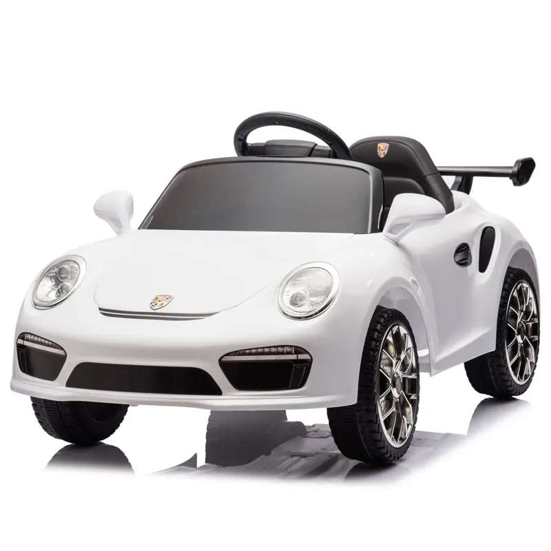 Masinuta electrica pentru copii 2-5 ani, RUF CTR 3 70W 12V, echipata premium, alba