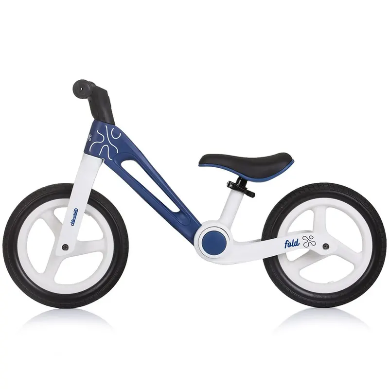 Bicicleta Chipolino Fold X, echilibru, fara pedale, albastru KID000507