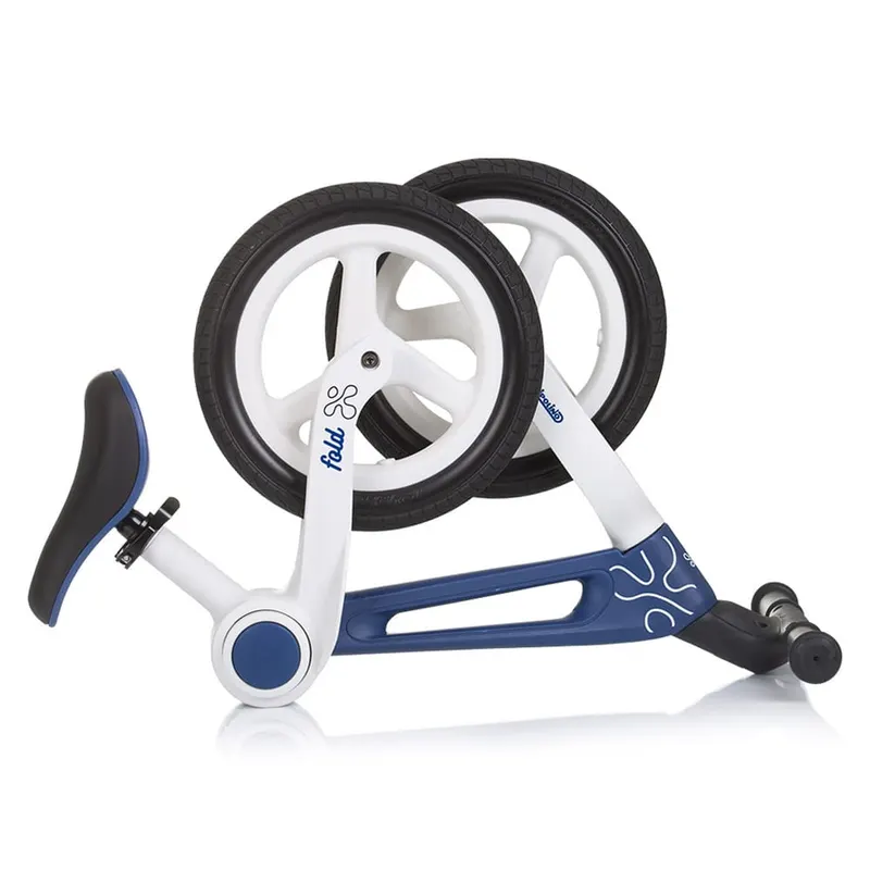 Bicicleta Chipolino Fold X, echilibru, fara pedale, albastru KID000507 — imaginea 2