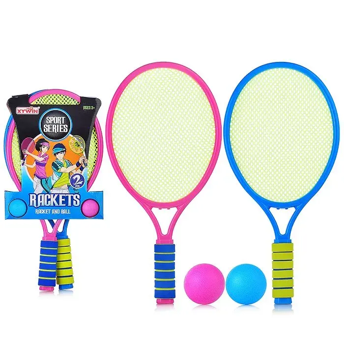Set tenis cu 2 rachete,2 mingi si maner buretat, + 3 ani