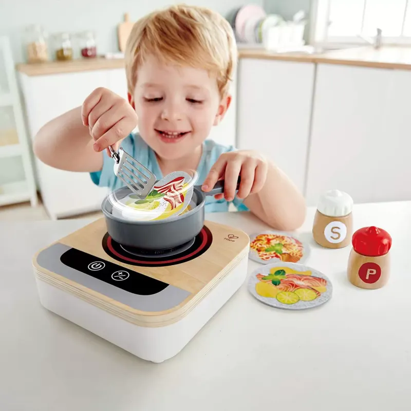 Mini aragaz Hape, ventilator, accesorii KID029101 — imaginea 5