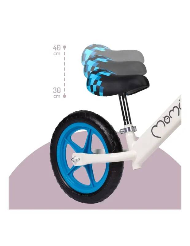 Bicicleta copii Momi Fleet, echilibru, fara pedale, crem KID710993 — imaginea 5