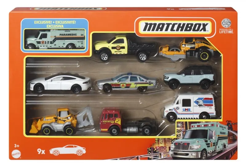 Matchbox Set 9 Masinute International Ambulance