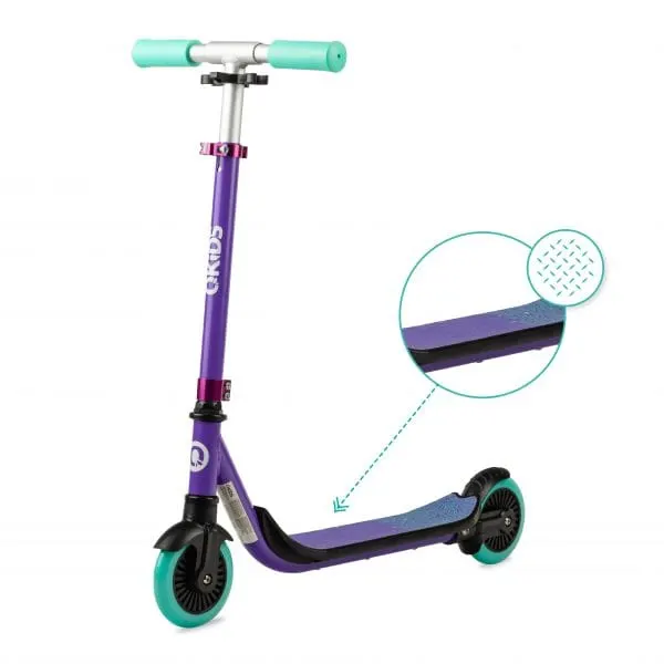 Trotineta QKids BRO, platforma antiderapanta, violet KID046130 — imaginea 3