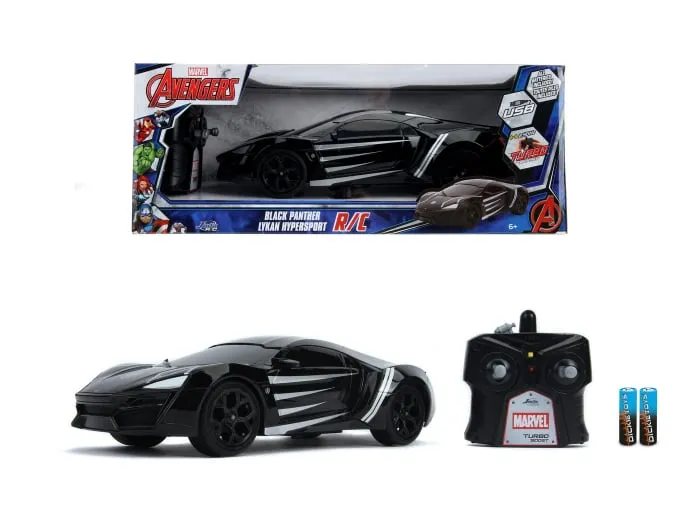 Masinuta Radiocomandata Black Panther Lykan 1:16