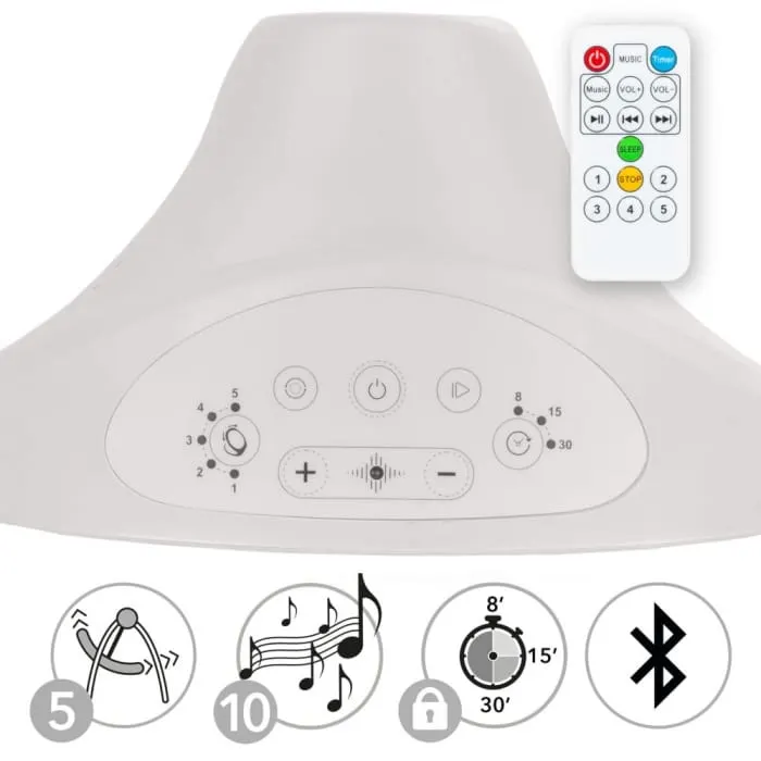 Leagan electric Kidwell Luxi, 2 in 1, light melange KID084814 — imaginea 5