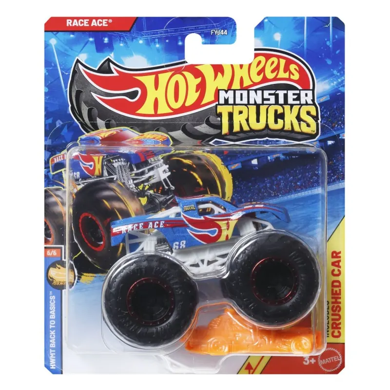 HOT WHEELS MONSTER TRUCK MASINUTA RACE ACE SCARA 1 LA 64
