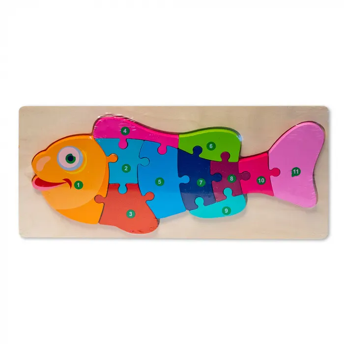 Puzzle 3D din Lemn - Pestisor