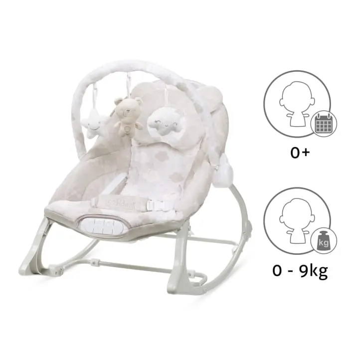 Balansoar multifunctional Kidwell Pino, sunete, jucarii, bej KID085927 — imaginea 3