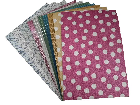 Carton cu sclipici pentru activitati crafts,multicolor, A4,10 culori set