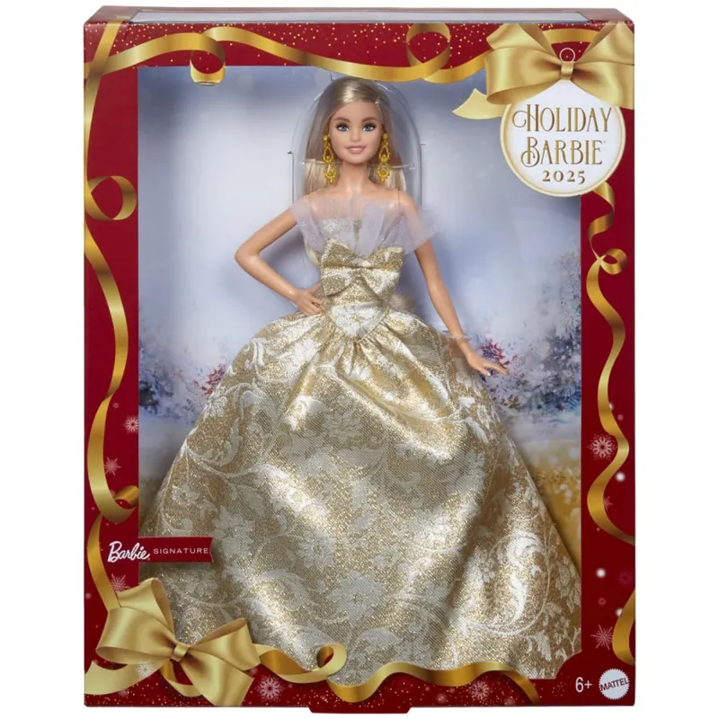BARBIE SIGNATURE PAPUSA BARBIE DE SARBATORI 2025