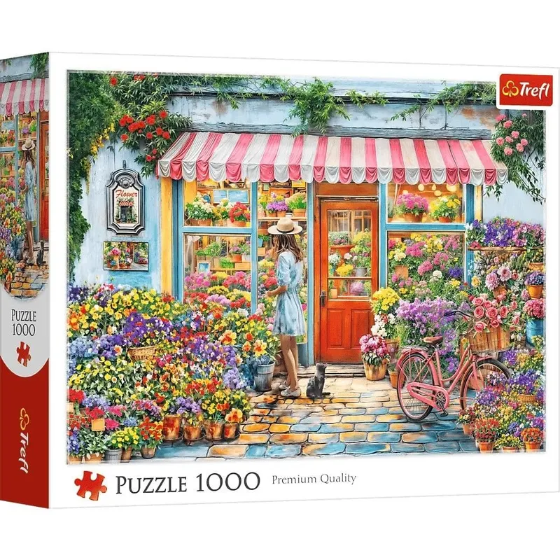 PUZZLE TREFL 1000 MAGAZIN DE FLORI
