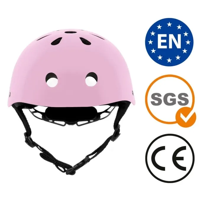 Casca bicicleta copii Kidwell Orix II, curele reglabile, orificii aerisire, roz KID099016 — imaginea 5