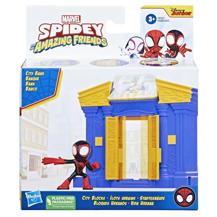 Spidey City Bloks Set de Constructie Banca