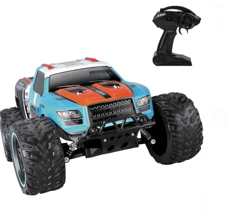 MaE ina cu Telecomanda Off Road 1:10 2.4GHz , cu suspensii E i anvelope din cauciuc