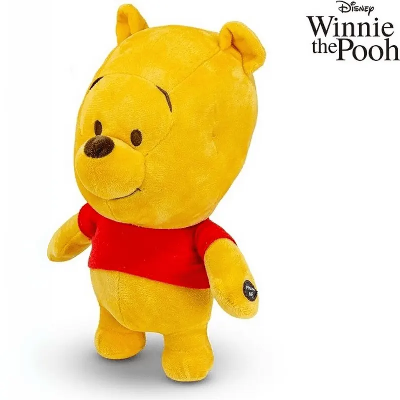 Pluș Disney Winnie the Pooh 28 Cm cu Sunet, Jucărie Palz Certificată, Ideală pentru Copii 3+ Ani