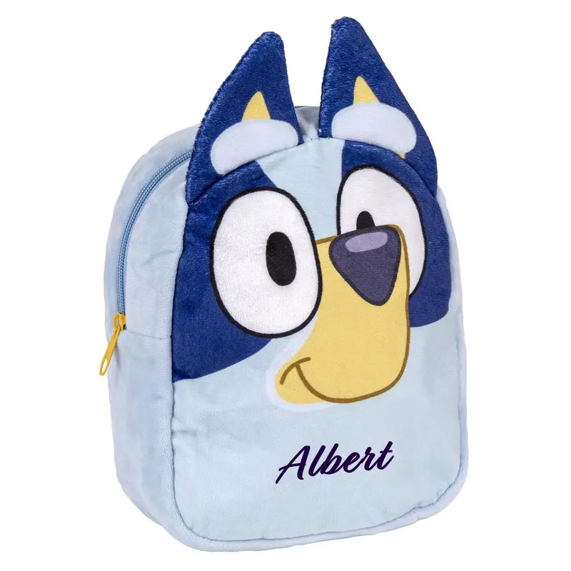 Ghiozdan personalizat de plus BLUEY