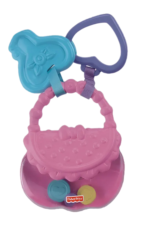 Jucărie de Dentiție Fisher-Price – Prima Gențuță cu Accesorii, +3 luni, Calm și Distracție