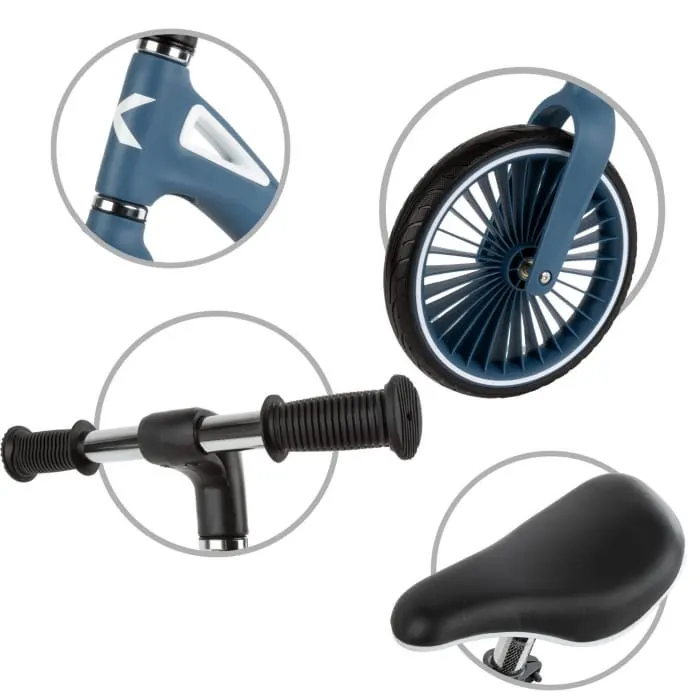 Bicicleta Kidwell Nix, echilibru, fara pedale, nailon, bleumarin KID705779 — imaginea 4