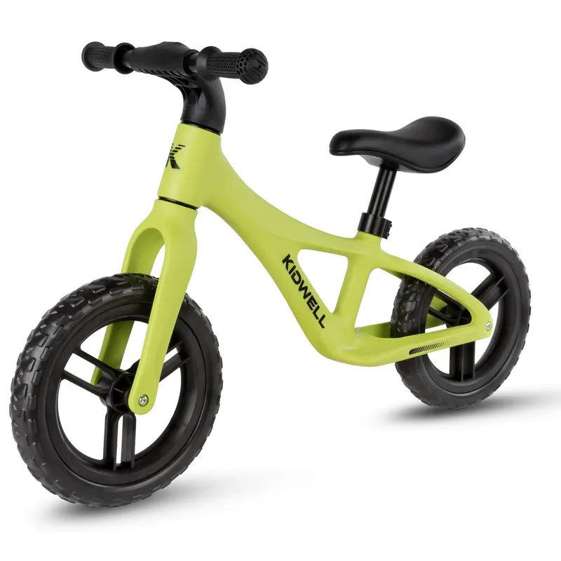 Bicicleta echilibru Kidwell JOGO, fara pedale, verde KID707186 — imaginea 2