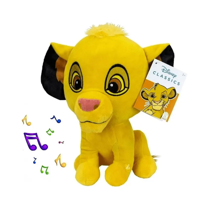 Pluș Disney Palz Lionking 28 Cm cu Sunet, Jucărie Certificată, Ideală pentru Copii 3+ Ani