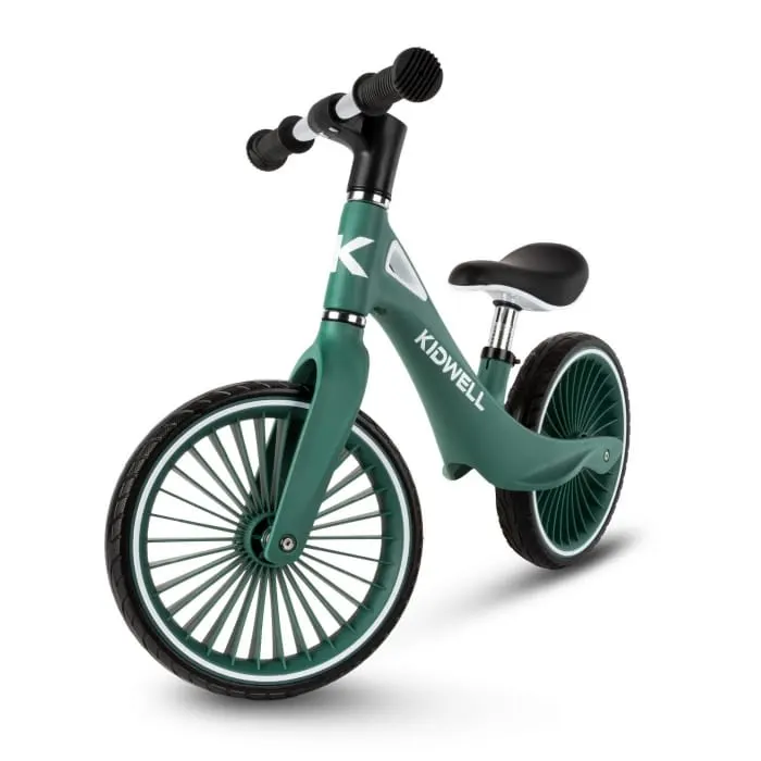 Bicicleta Kidwell Nix, echilibru, fara pedale, nailon, verde KID705755 — imaginea 2