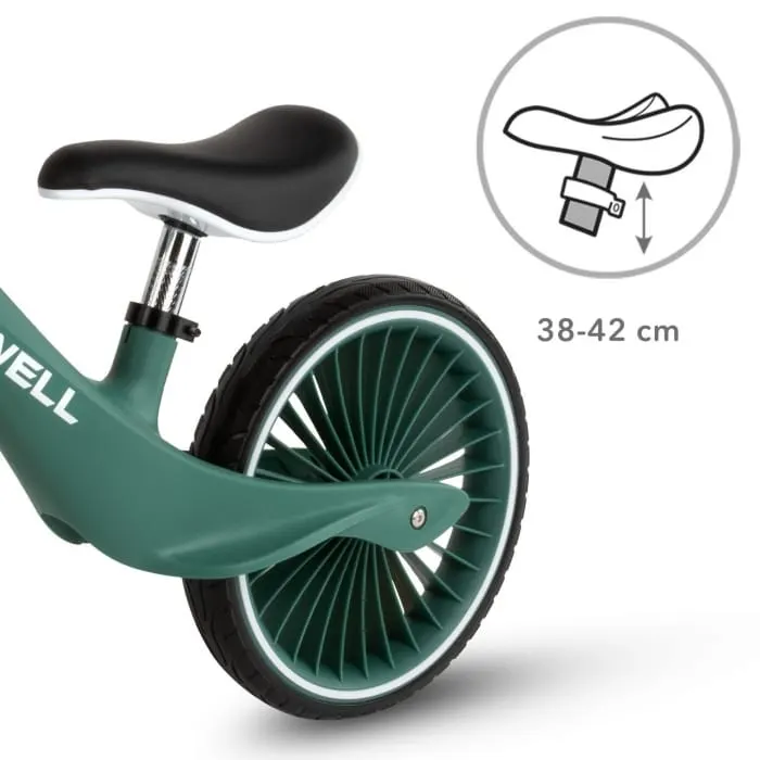 Bicicleta Kidwell Nix, echilibru, fara pedale, nailon, verde KID705755 — imaginea 5