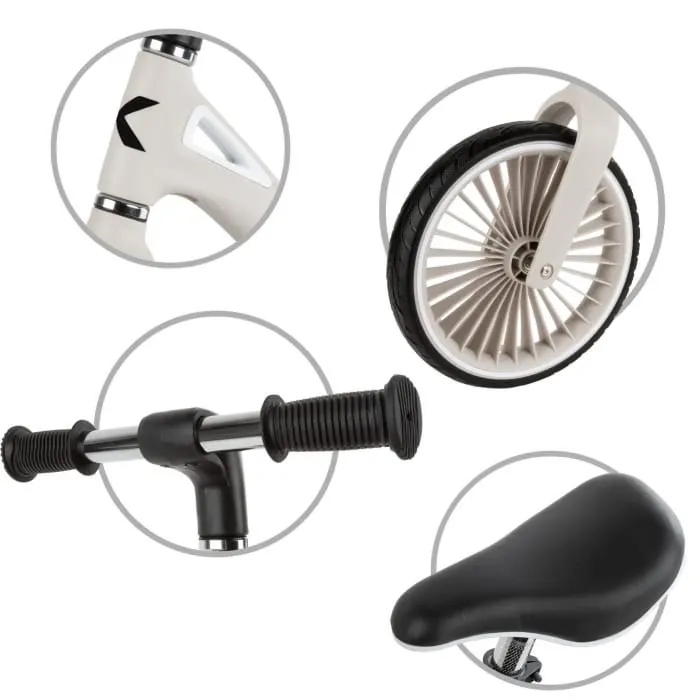 Bicicleta Kidwell Nix, echilibru, fara pedale, nailon, gri KID705786 — imaginea 4
