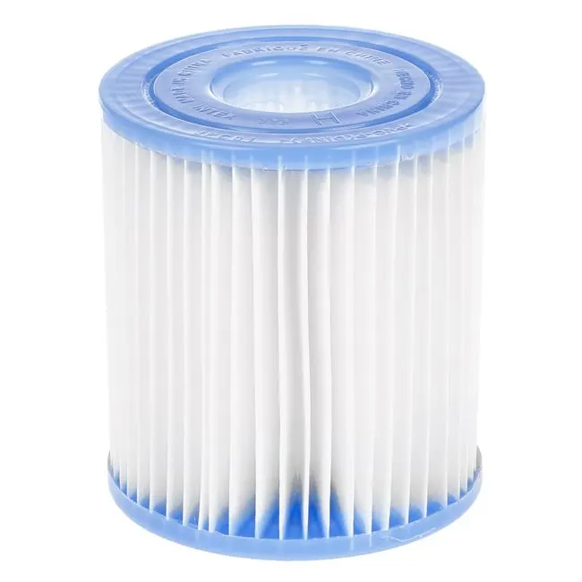Filtru curatare pentru pompa piscina,model 601 602G,O9 x 10 cm, alb albastru
