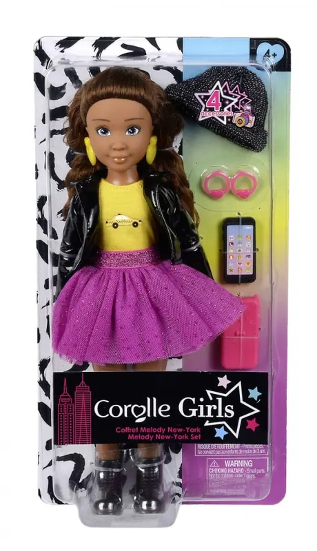 COROLLE SET SAPTAMANA MODEI LA NEW YORK PAPUSA MELODY 28CM