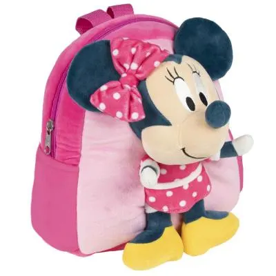 Ghiozdan personalizat de plus personaj Minnie Mouse