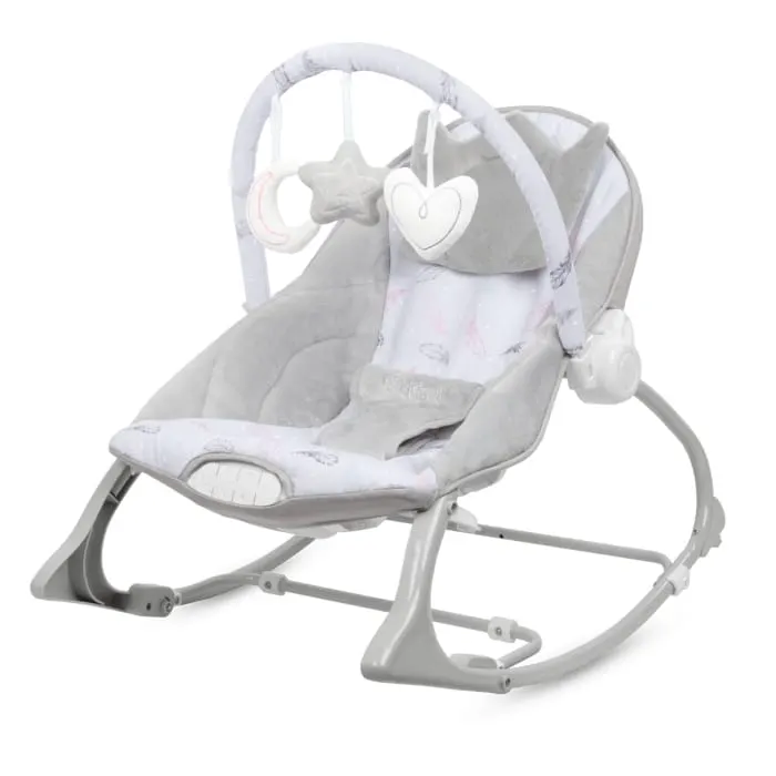 Balansoar multifunctional Kidwell Pino, sunete si jucarii, gri KID098927