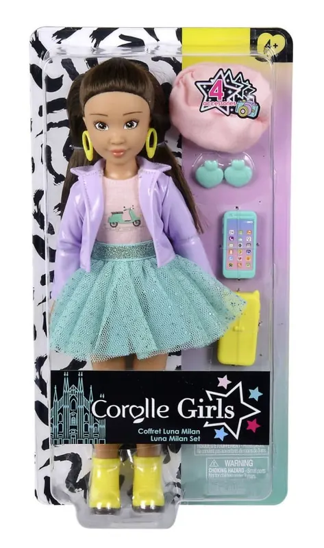 COROLLE SET SAPTAMANA MODEI LA MILANO PAPUSA LUNA 28CM