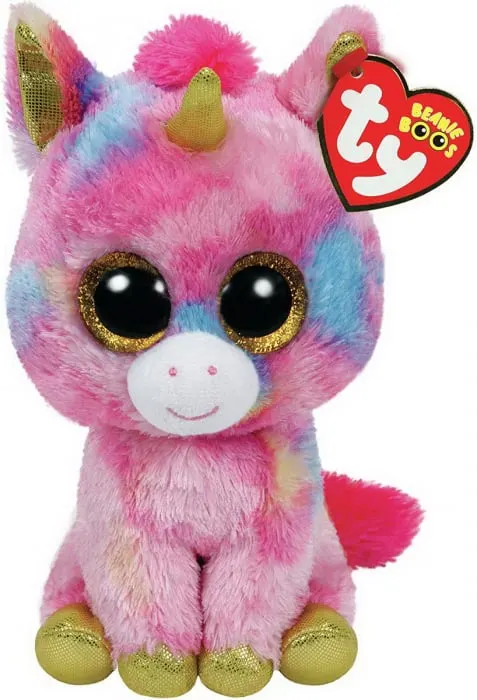 Plus Ty 15cm Boos Fantasia Unicornul Colorat