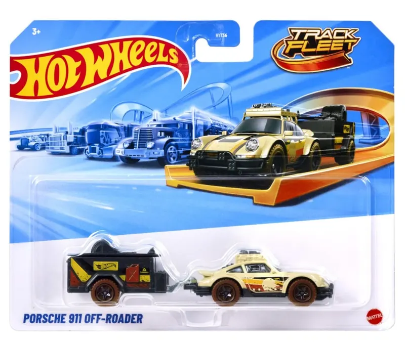 HOT WHEELS TRACK FLEET MASINUTA FLOTA PORSCHE 911 OFF ROADER SCARA 1 LA 64