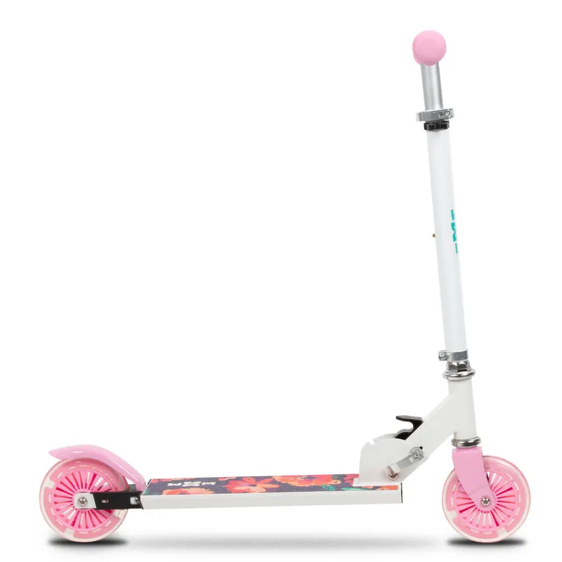 Trotineta WXM SKIPO Floral, pliabila, 2 roti, LED, aluminiu KID098071 — imaginea 3